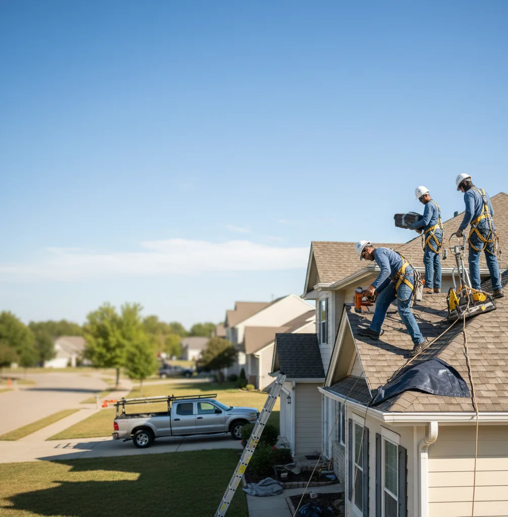 Roof Repair in Juliette
